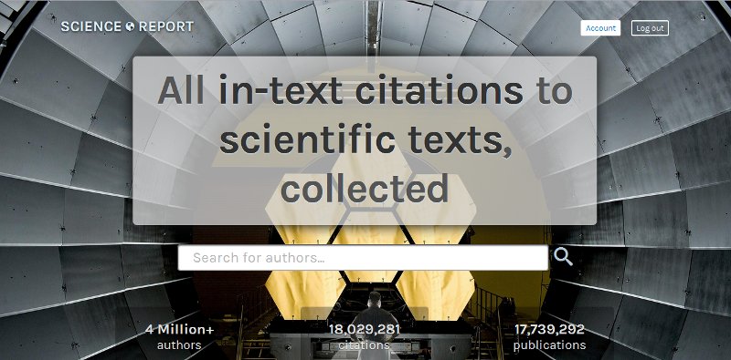 Homepage of Science.Report