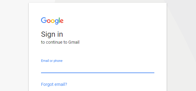 1. Sign in to Google