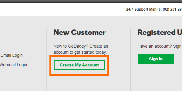 Create an Account With a Domain Registrar